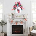 thumbnail image 5 of LAMDAWE Spring BunnyWreath Funny Easter BunnyButt Wreath with Colorful Ribbon and Floral Design,Easter Rabbit Welcome Rabbit Wreath Outdoor Indoor Front Door Spring Farmhouse Hanging Decoration, 5 of 8