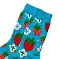 thumbnail image 4 of Strawberry Socks from the Sock Panda (Adult Medium - Women's Shoe Sizes 5-10), 4 of 4