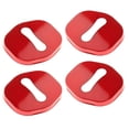 thumbnail image 2 of 4 Pieces Car Door Lock Cover Metal Protection Accessory for, 2 of 8