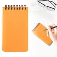 thumbnail image 6 of CHENjy Mini Pocket Notebook, Top Spiral Lined Memo with Colorful Design, Portable Small Journal for Daily Planning and Note Taking, Orange, 6 of 7