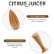 thumbnail image 5 of 1Pcs Wooden Lemon Squeezer Mini Juicer Fruit Orange Citrus Juice Extractor Reamer New Multifunctiona, 5 of 5
