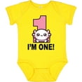 thumbnail image 3 of Inktastic 1st Birthday Axolotl One Year Old Girl Girls Baby Bodysuit, 3 of 5