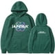 thumbnail image 1 of Pop cazadora para niña Demo-n Hunters Unisex Fashion Hooded Sweatshirt Streetwear Soft Comfortable Long Sleeve Hoodie for Daily Wear Spring Fall Winter （Dark Green）, 1 of 2