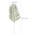 thumbnail image 2 of 15 hojas artificiales de plantas, hojas falsas de vegetación, hojas de palmera tropical, 2 of 5