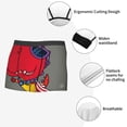 thumbnail image 5 of Wukai Dinosaur Super Hero Cartoon Print Men’s Underwear Breathable Boxer Briefs,&nbsp;Moisture Wicking & Breathable-Large, 5 of 7