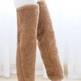 thumbnail image 2 of relayinert Skin-Friendly Warm Knee High Socks For Happy And Healthy Feet Easy To Wear Fit light blue 1Set, 2 of 6