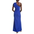 thumbnail image 2 of Eliza J womens  Laguna Crepe Gown, 14, Blue, 2 of 3