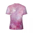 thumbnail image 6 of T Shirt For Men Starry Space Gym T-Shirt Summer Watercolor Stars Galaxy Vintage Popular Tee Shirt Fo, 6 of 7