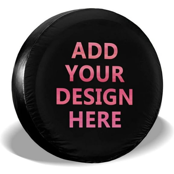 Custom Spare Tire Cover COVER CAR Universal Wheel Tire Protector Fit Camper Tires car OUTDOOR Custom cover