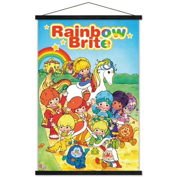 Rainbow Brite - Group Wall Poster with Magnetic Frame, 22.375" x 34"