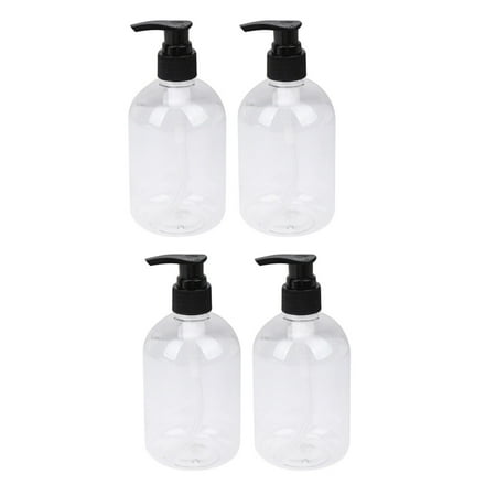 FRCOLOR lotion bottle 4pcs Empty Lotion Bottle with Pump Shampoo Dispenser Bottles Containers for Creams Shower Body Wash Foaming Hand Essential Oils 350ml 4.72 X2.56 X2.56
