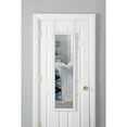 thumbnail image 5 of Mainstays Over-The-Door Mirror with hardware, 14.25IN X 50.25IN, White, 5 of 8