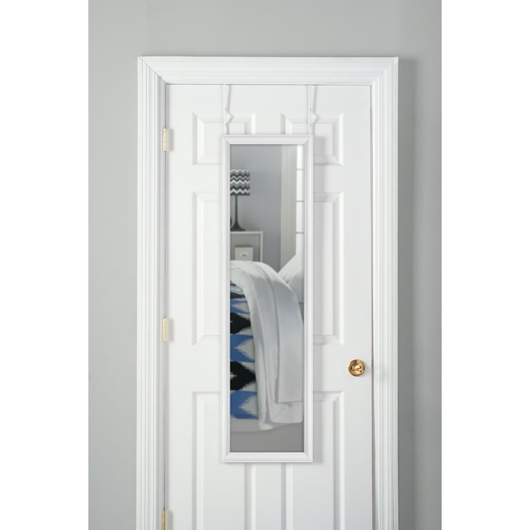 pack) Mainstays Over-The-Door Mirror with hardware, X