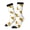 2 Black-1, variant on Leopard Print Print Adult Socks for Men & Women,Calf Socks, Ankle Socks,Boots Socks,Breathable Casual Sock,Unisex Crew Socks
