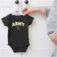 thumbnail image 5 of US Army Logo Military PT Training Romper Boys or Girls Infant Baby Brisco Brands 12M, 5 of 6