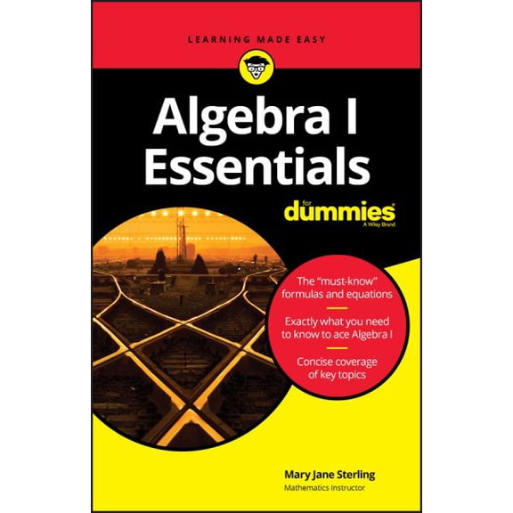 Pre-Owned Algebra I Essentials for Dummies (Paperback) 1119590965 9781119590965