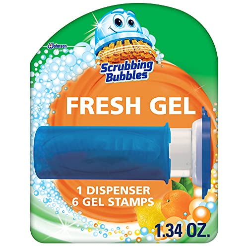 Scrubbing Bubbles Fresh Gel Toilet Bowl Cleaning Stamps, Gel Cleaner