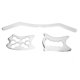 thumbnail image 3 of 3pcs / set Stainless Steel Gua Sha Scraping Plate Body Massage Tools for Neck Shoulder, 3 of 5