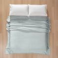 thumbnail image 3 of Hotel Style ™ Solid Oversized Soft Bed Blanket, Green River, 3 of 9