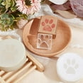 thumbnail image 6 of 1pc Handmade Soap Stamp Paw Print Acrylic Soap Stamp Letter Soap Chapter Embossing Stamp Mini Seal for Soap Clay Biscuits Gummies Arts Crafts Making Projects DIY Gift, 6 of 7