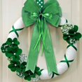 thumbnail image 5 of 2 Pack Red Christmas Bows Outdoor Decorations,12”x20” Large Velvet Wreath Bow with Glitter String Gold Edge for Xmas Tree Topper Home Front Door Decor, 5 of 6