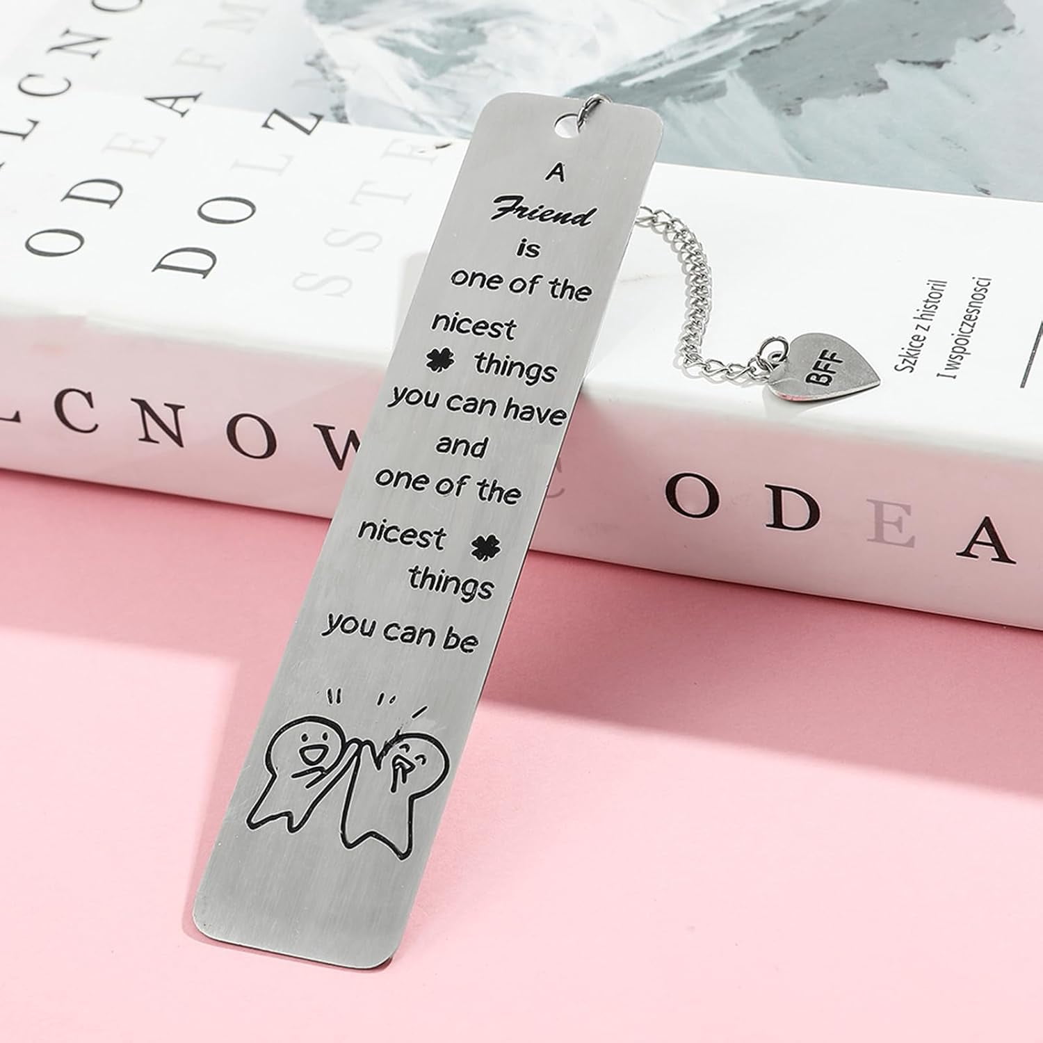 Bookmark Gifts for Best Friend Friendship Gift for Women Christmas Stocking Stuffers Friends Sentimental Gifts for Best Friend Birthday Graduation Gifts for Women Female Friend Gift Ideas