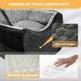 thumbnail image 4 of Asiento de coche para perro melafa365, asiento elevador de espuma viscoelástica, 16 kg, 4 of 7