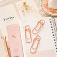 thumbnail image 4 of Metal Heart Shaped Pen Clip Holder, Silver Gold Rose Gold Sturdy Metal, Portable Desk Organization Stationery Accessory, Everyday Writing Souvenir, 0.39" x 0.75" x 2.8", KTFgvq, 4 of 7