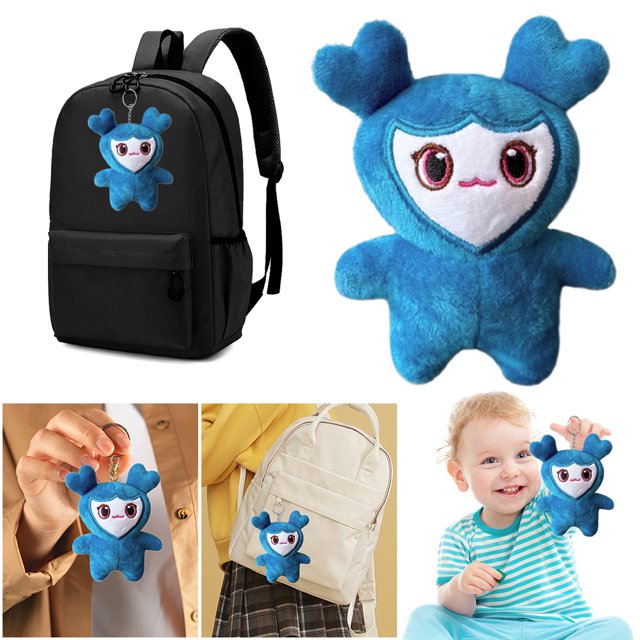 Muñeco Peluche Lindo Llavero 10cm Suave Y Encantador Dibujos Animados para Fanáticos