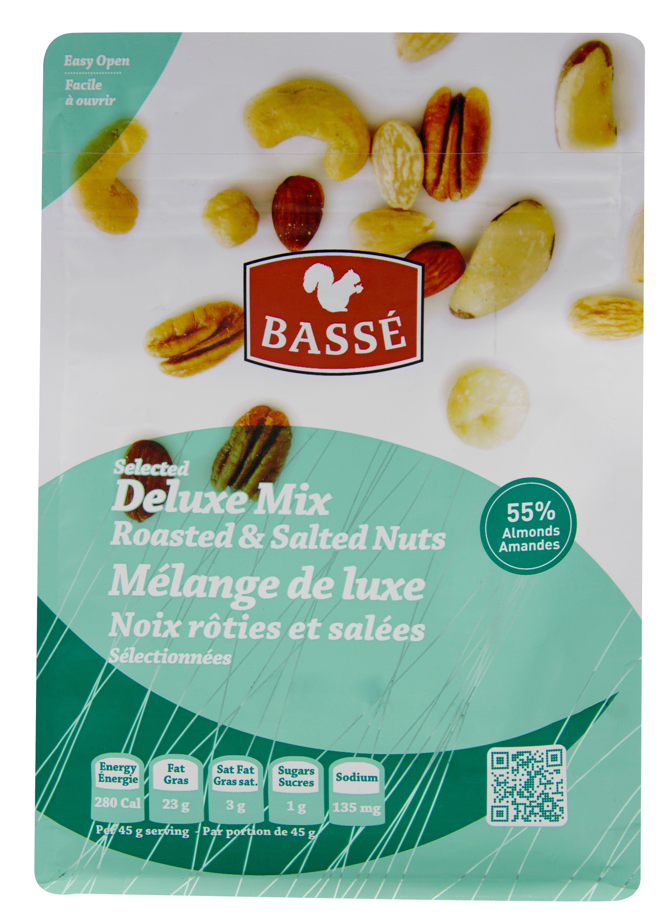 Basse Selected Deluxe Mix Nut & Seed Health Mix (7oz.) Hazelnuts Brazil Nuts Cashews... by Basse Nuts