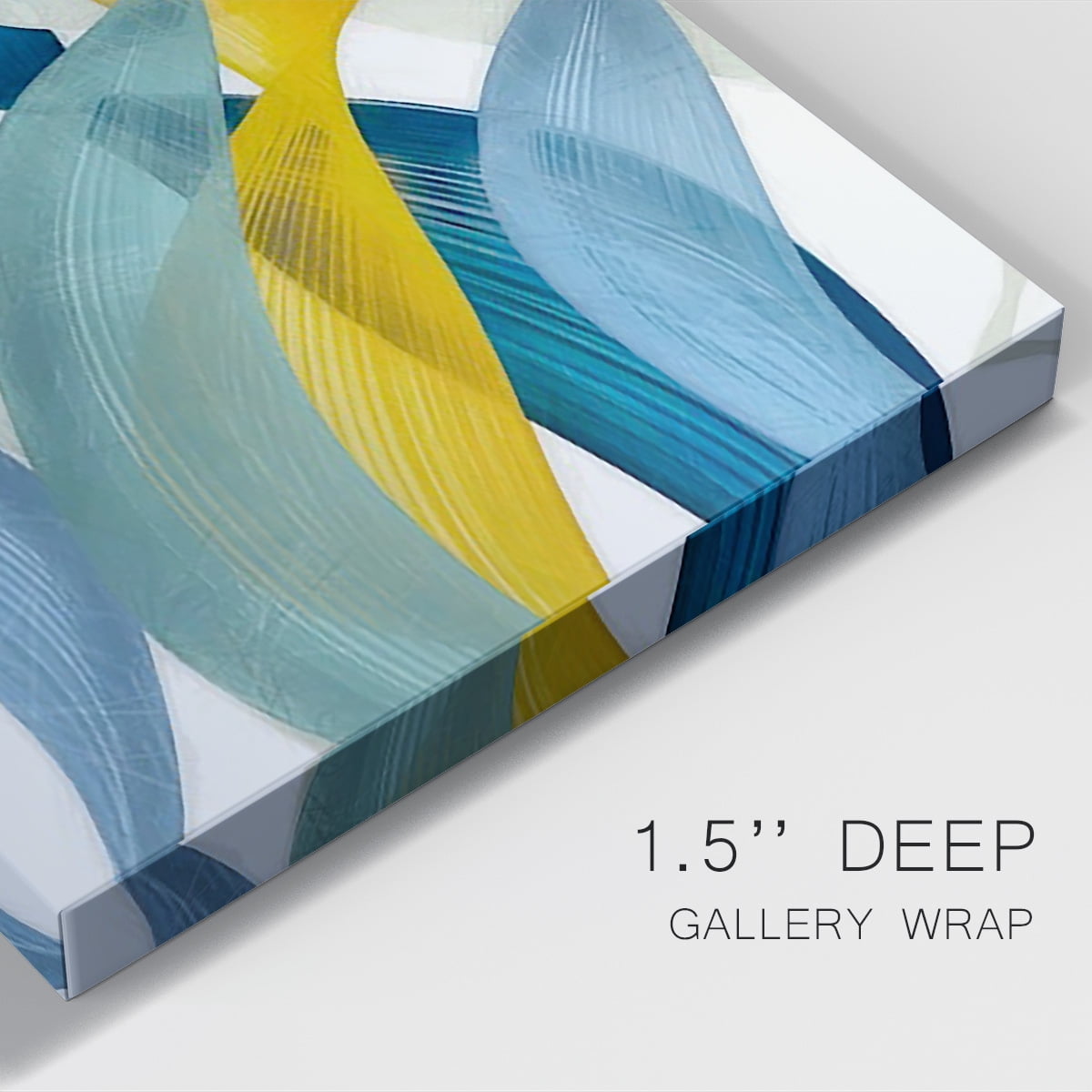 Horizontal Bands II Premium Gallery Wrapped Canvas - Ready to Hang