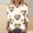 A239 White, variant on Long Sleeve Top for Women Retro Watercolor Rainbow Graphic Print Crewneck Soft Lightweight Fabric Casual Relaxed Fit Versatile Spring Autumn Fashion Shirt