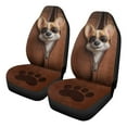 thumbnail image 4 of Garronmavis Corgi Fuzzy Car Seat Cover 2 Piece Polyester Soft Cars Seats Covers Soft Car Seat Blanket Easy to Install, 4 of 7