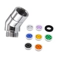 thumbnail image 1 of Conector del adaptador del cabezal de la ducha Connect Connect confiable, extensión de extensión brazo, adaptador de codo de ducha, para el hogar de, 1 of 9