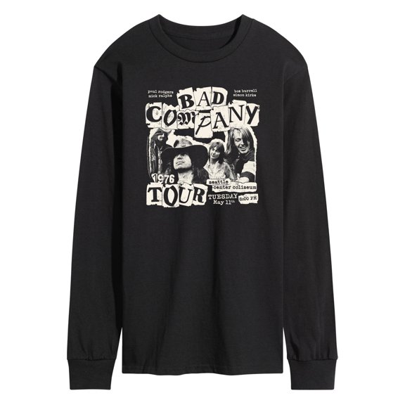 Bad Company - Tour - Men's Long Sleeve Graphic T-Shirt