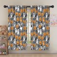 thumbnail image 5 of Blackout Kids Curtains,Halloween Ghost Pumpkin Pattern Childrens Insulated Curtains Set Of 2,Bedroom Essentials,Toddler Room Decor 52"x63", 5 of 5