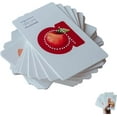 Toddler Learning Activities - Lit Letters Flash Cards - Montessori