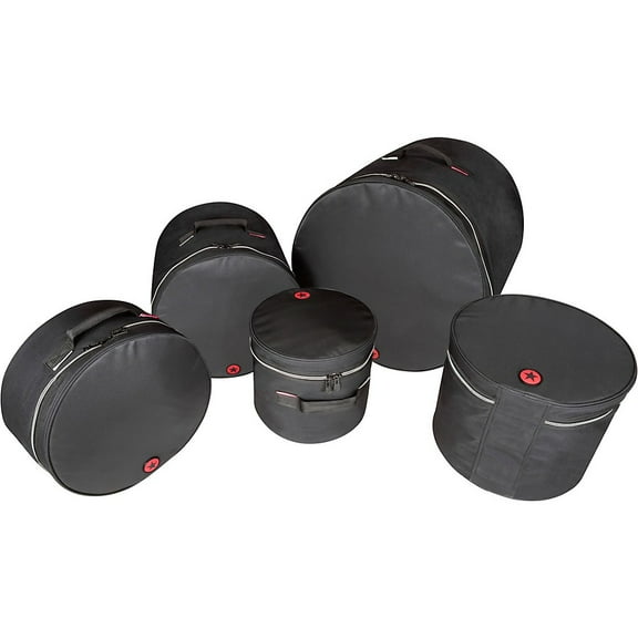 Road Runner Avenue Series 5-Piece Drum Bag Set New Fusion - 10x10, 12x11, 16x16, 14x6.5, 22x18 in. Black