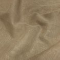 thumbnail image 2 of Sheer Voile Faux Linen Fabric Gasa 118" Wide Curtain Drapery Sold BTY 100% Polyester (Camel), 2 of 3