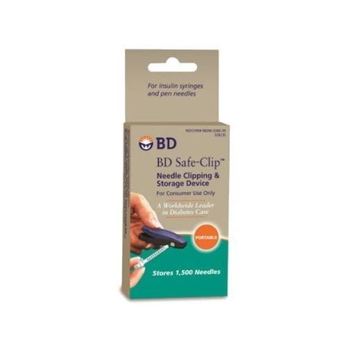 BD SafeClip Needle Clipping & Storage Device Portable Diabetes Care