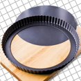 thumbnail image 1 of Sartén para tartas FIDZ PAN, 23 cm, base extraíble, acero al carbono, antiadherente, 1 of 7