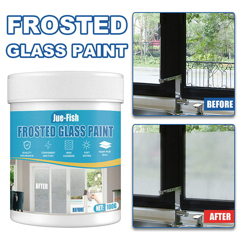 100ml Frosted Glass Spray Paint For Bathroom Indoor Outdoor Use 
