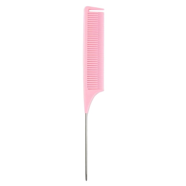 Peine de Tejido y Seccionamiento Profesional Sunnimix Cepillo de Colorear Rosa