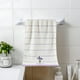 thumbnail image 1 of Juego de toallas de baño | Toallas de baño de algodón deluxe suaves y altamente absorbentes | Incluye 1 toalla facial de 13.8x29.5 pulgadas | Uso multipropósito para baño, gimnasio, spa, playa, 1 of 5
