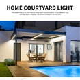 thumbnail image 4 of Solar Powered Outdoor Floodlight, Street Light, Super Bright, High-power Lighting, Household Courtyard Light, 4 of 7