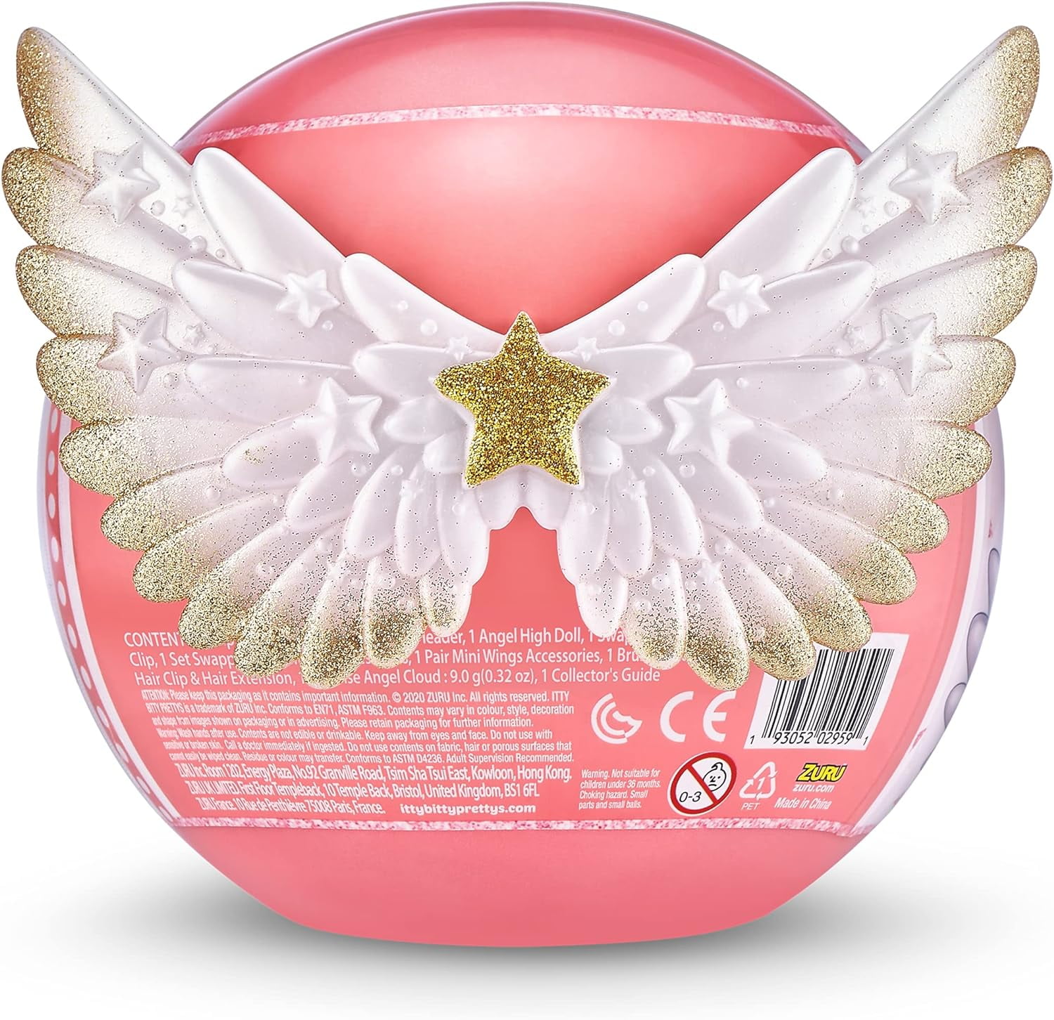 即日発送】天然パールネックレス（羽：ホワイト）｜可愛い