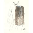 thumbnail image 2 of Cadoret, Virginie 15x18 White Modern Wood Framed Museum Art Print Titled - Noemie I, 2 of 4