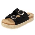 thumbnail image 1 of Sandalias con plataforma Exterior Piel vegana Color Negro Para Mujer De RBCOLLECTION, 1 of 3