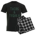 thumbnail image 6 of CafePress - Tacos And Tequila Print Men's Dark Pajamas - Men's Dark Loose Fit Cotton Pajama Set, 6 of 7