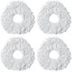 thumbnail image 1 of Resuable Mop Cloth Compatible with Robot Sweeping Narwal T10 Accessories Parts Microfiber X4 Mop (4 Pack), 1 of 5